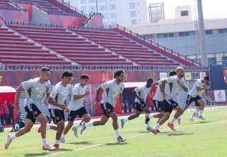كواليس مران الأهلي قبل مواجهة فاركو في دوري نايل