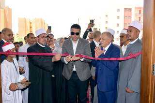 نائب محافظ الأقصر يفتتح مسجد معتز الصحابي بمدينة طيبة الجديدة