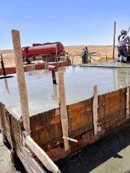 بحوث الصحراء ينفذ خزانات حصاد للمياه لتعظيم الاستفادة من الأمطار في مطروح