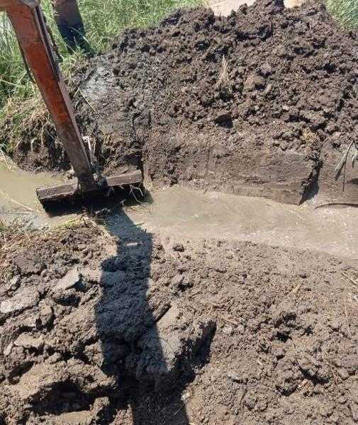 تنفيذ قرار إزالة لمزرعة سمكية مخالفة بجوار ”محور ٣٠” على مساحة ١٠ أفدنة بمركز الحسينية بالشرقية