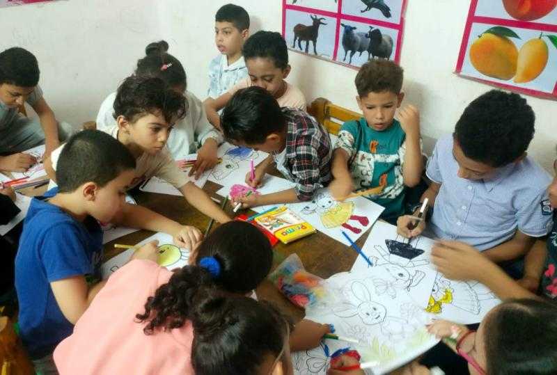 لقاءات توعوية وورش لتنمية مهارات الأطفال بثقافة المنيا