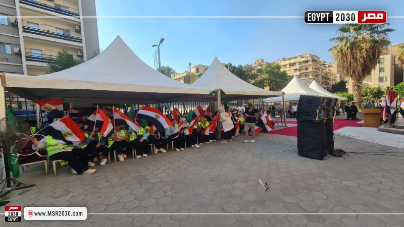 توافد الوفديين على ضريح سعد زغلول قبل بدء الاحتفالية بذكرى رحيل زعماء الوفد التاريخيين