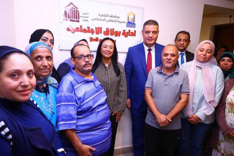 وزيرة التضامن الاجتماعي تتفقد إدارة بولاق الاجتماعية.. وتطمئن على الخدمات المقدمة للمواطنين