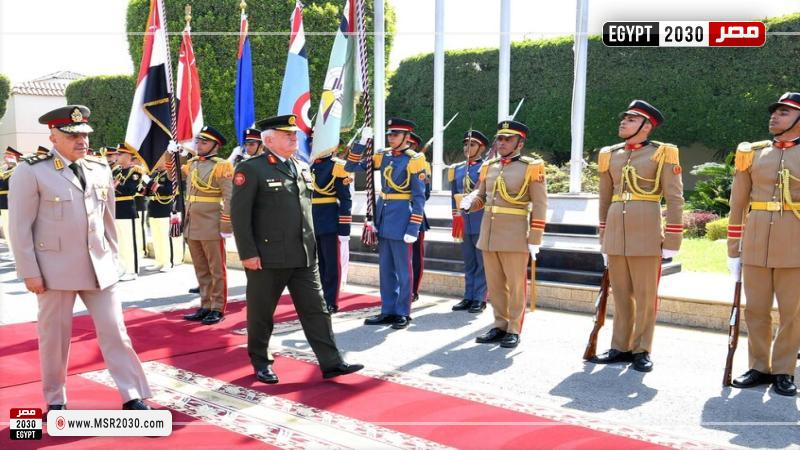 مصر والأردن يبحثان ترتيبات عسكرية