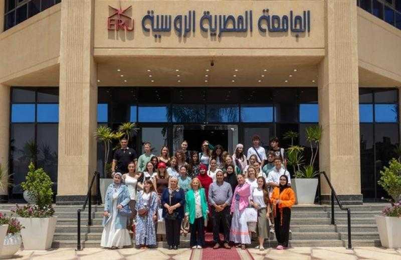 الجامعة المصرية الروسية تعلن زيارة أكبر وفد من طلاب روسيا الإتحادية