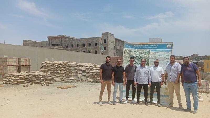 وفد وزارة الصحة يزور الأقصر لمتابعة سير العمل في مشروع إنشاء مستشفى القرنة المركزي الجديدة