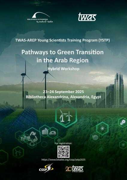 ورشة عمل مسارات التحول الأخضر في المنطقة العربية بمكتبة الإسكندرية