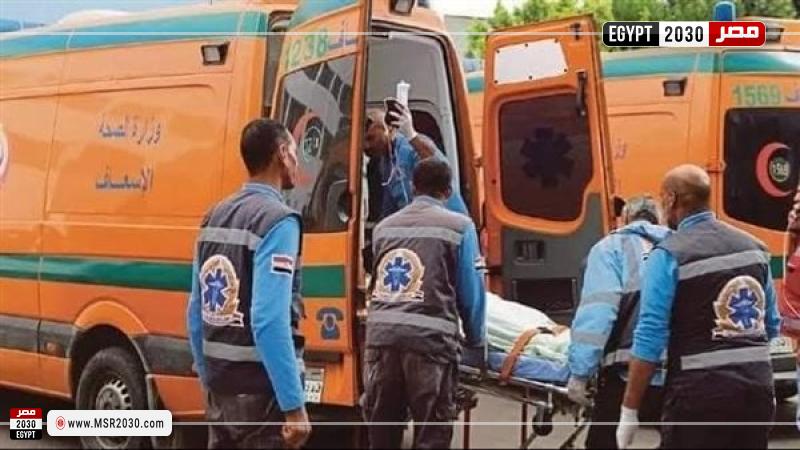 الأسعاف تنقل الجثة 