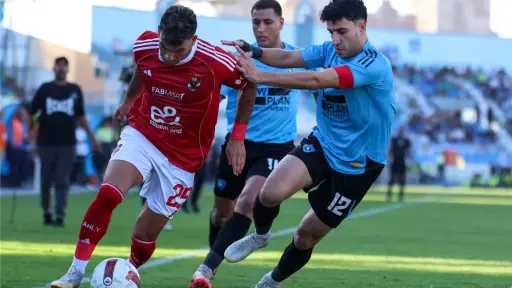 تعادل إيجابي بين الأهلي وغزل المحلة 1-1 في الشوط الأول بكأس عاصمة مصر