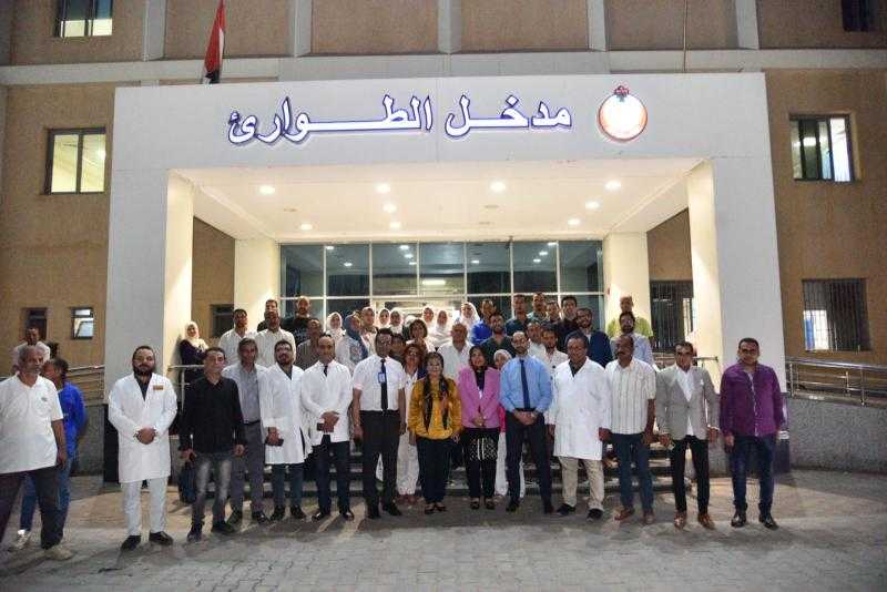 نائب وزير الصحة تتفقد مستشفى طهطا العام والوحدات الصحية بسوهاج