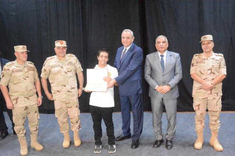 محافظ الغربية ومدير إدارة التجنيد ورئيس جامعة طنطا يشهدون احتفالية همم تعانق السماء لتكريم ذوي الهمم