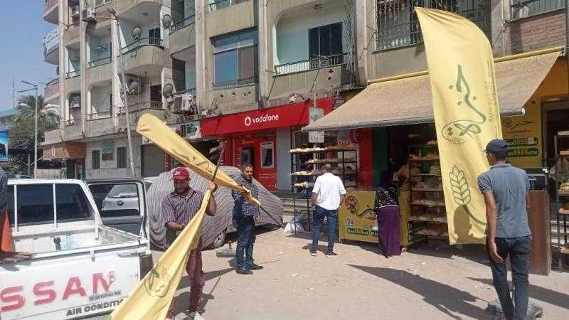 محافظ أسيوط: حملة مكبرة لإزالة إشغالات الباعة الجائلين بمنطقة الوليدية بحي شرق