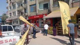 محافظ أسيوط: حملة مكبرة لإزالة إشغالات الباعة الجائلين بمنطقة الوليدية بحي شرق