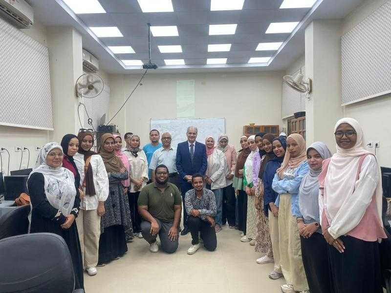 جامعة أسوان تواصل تأهيل شباب المستقبل بكلية الهندسة ضمن مبادرة تحالف وتنمية