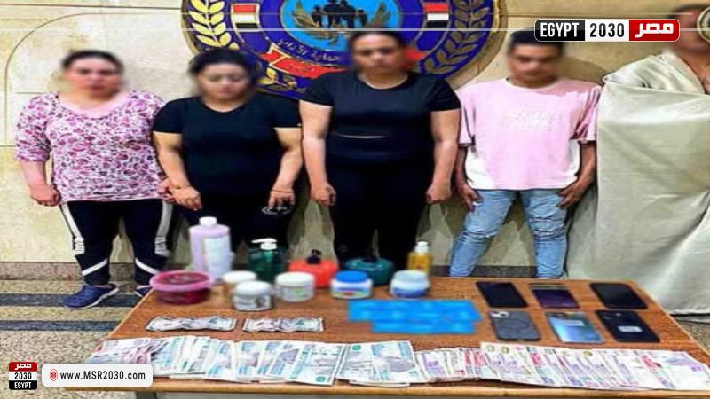 شبكة دعارة بالشيخ زايد