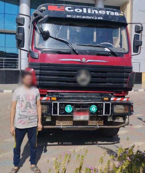 الأمن يكشف ملابسات فيديو السير سيارة نقل عكس الاتجاه بالجيزة