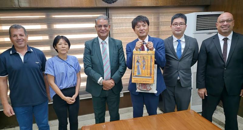 رئيس الهيئة القومية للاستشعار يبحث تعزيز التعاون مع الجايكا اليابانية