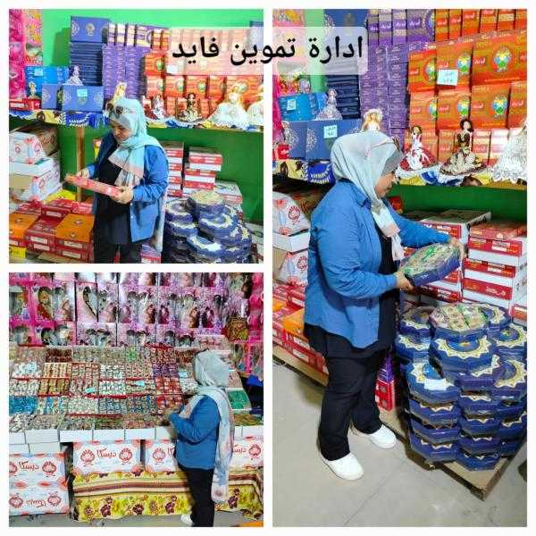 تموين الإسماعيلية يشدد الرقابة على منافذ بيع حلوى المولد النبوي