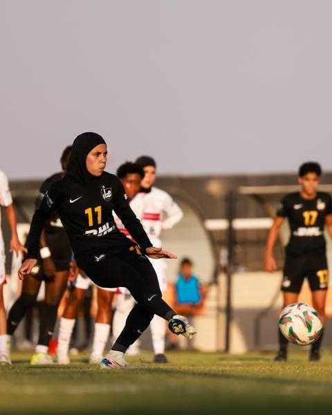 سيدات ”مسار” يهزمن الزمالك بثلاثية ويتصدرن الدوري المصري لكرة القدم النسائية