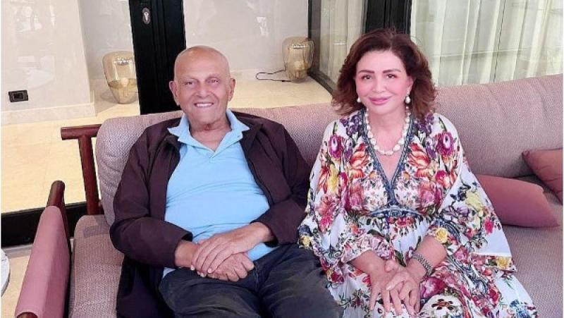 إلهام شاهين والدكتور مجدي يعقوب 