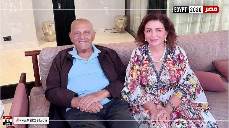 إلهام شاهين والدكتور مجدي يعقوب 