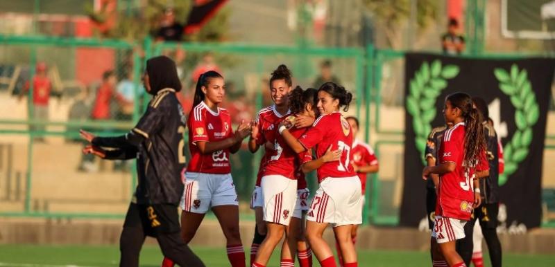 كرة القدم النسائية| الأهلي يفوز على اتحاد بسيون بتسعة أهداف في الدوري