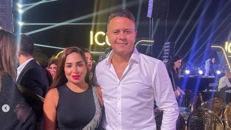 ريم رأفت وطليقها المنتج محمد حامد