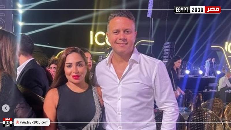 ريم رأفت وطليقها المنتج محمد حامد