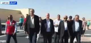 وفد من مجلس الشيوخ الأمريكي يصل مطار العريش تمهيدًا لزيارة معبر رفح
