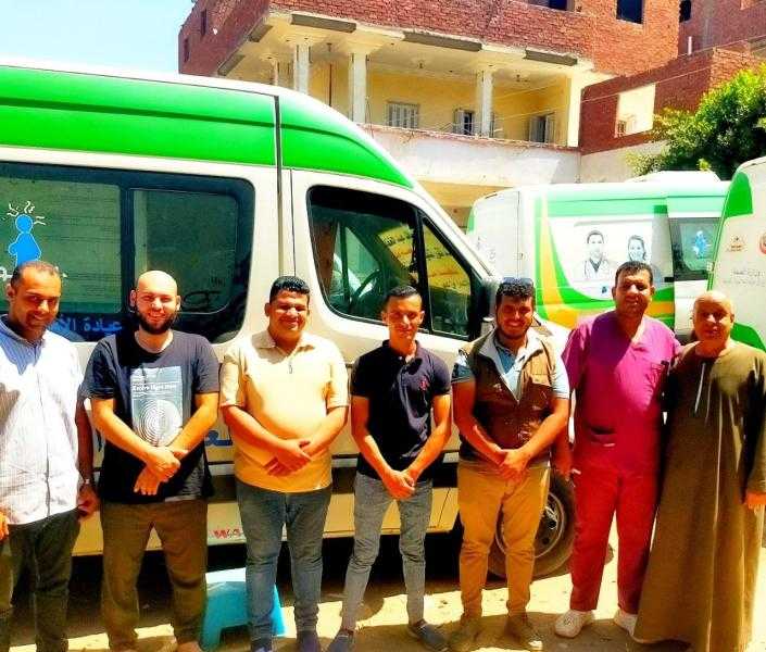 قافلة كفر حماد بكفر صقر بالشرقية تقدم الخدمة الطبية لأكثر من ١٨٠٠ مريض