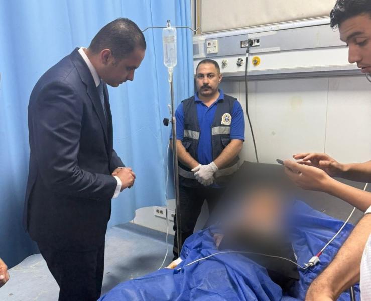 نائب وزير الصحة يتابع الحالة الصحية لمصابي حادث قطار مطروح في مستشفيي الضبعة ورأس الحكمة