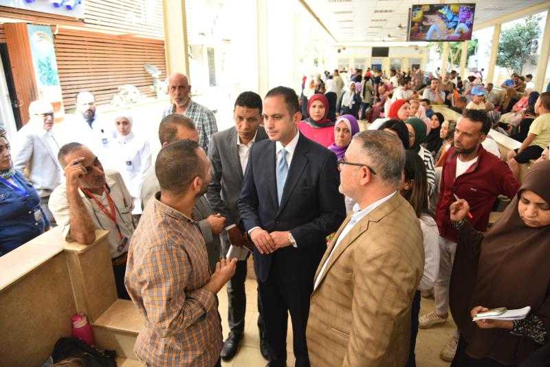 نائب وزير الصحة يتفقد مستشفى أطفال مصر لمتابعة أعمال التطوير وجودة الخدمات الطبية