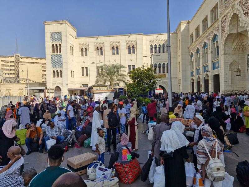 سكك حديد مصر: تسيير القطار العاشر لتسهيل العودة الطوعية للأشقاء السودانيين
