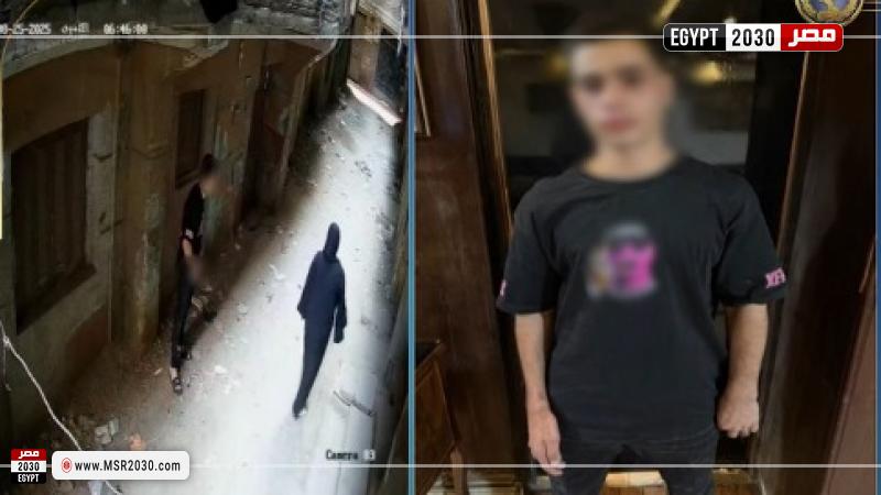 القبض على شاب تحرش بسيدة في شبرا الخيمة