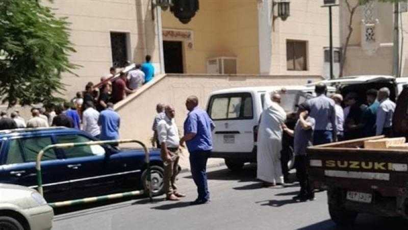 تشييع جنازة نبوي نجل الفنان الراحل إبراهيم سعفان