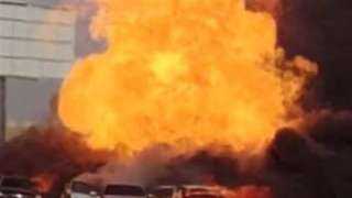 مصرع شخصين وإصابة 7 آخرين في انفجار خط غاز بالإسماعيلية