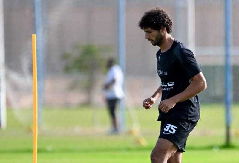 تدريبات خاصة لعمرو ناصر بعد استبعاده من قائمة الزمالك للقاء دجلة