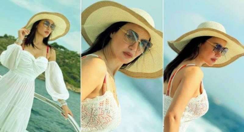 دينا فؤاد تدهش جمهورها بجلسة تصوير جديدة