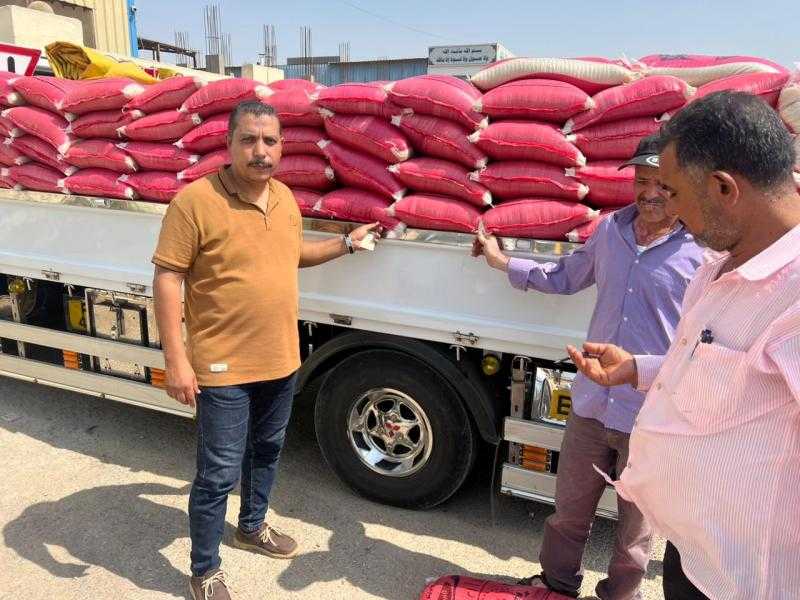 ضبط ٣٢٠ شيكارة أرز و١٠ شكائر كيماوي بالحسينية بمحافظة الشرقية