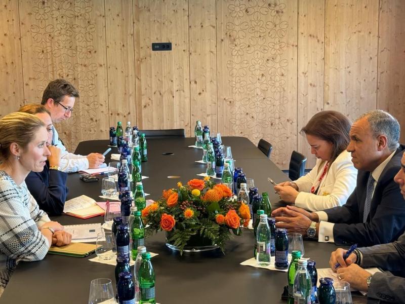 مصر والاتحاد الأوروبي يبحثان تعزيز الشراكة وجهود إنهاء الأزمة في غزة