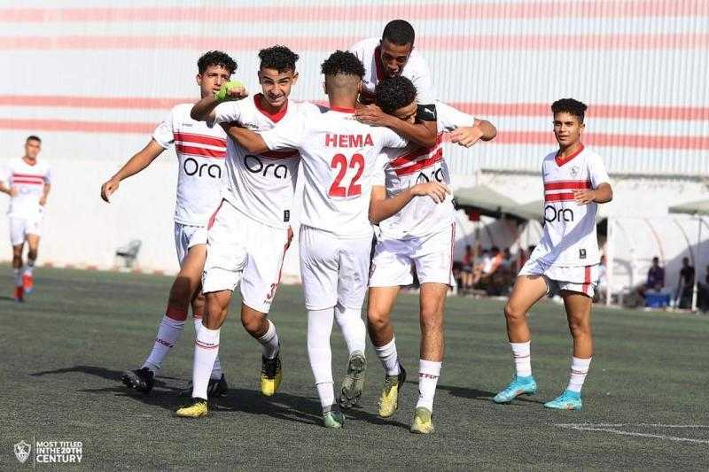 شباب الزمالك 2005 يتفوقون برباعية نظيفة على سيراميكا كليوباترا