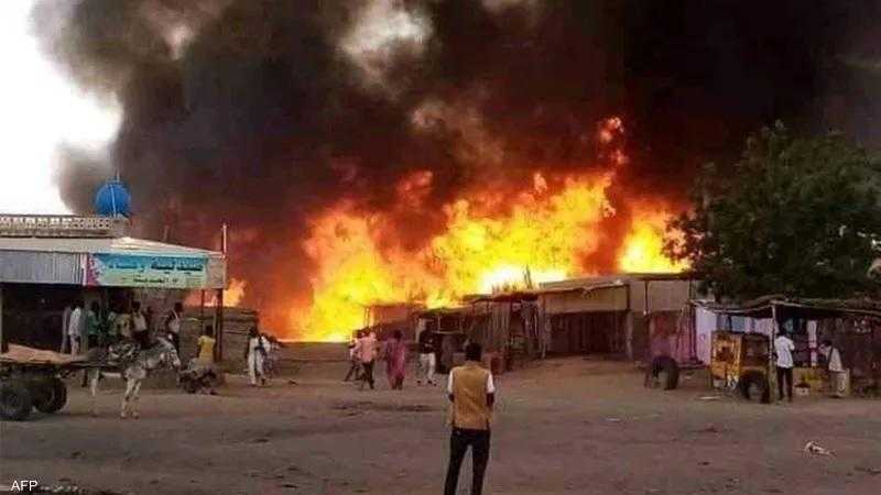 لجنة إغاثية سودانية: 4 قتلى بقصف الدعم السريع مخيم نازحين بالفاشر