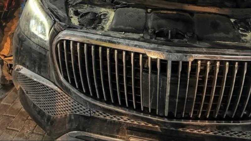 أنقذته العناية الإلهية..احتراق سيارة أنس بوخش بشكل مفاجئ