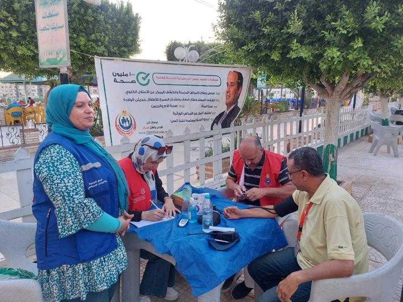 الصحة: حملة «100 يوم صحة» قدّمت 71 مليونًا و685 ألف خدمة طبية مجانية خلال 48 يومًا
