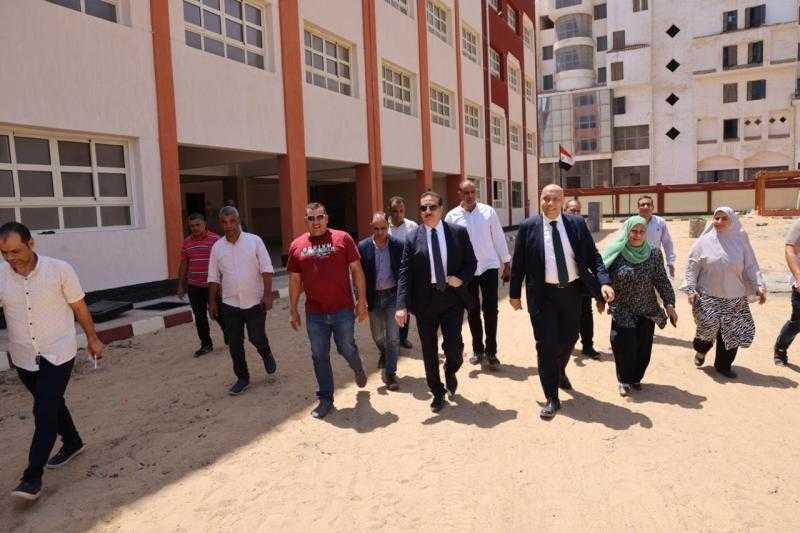 محافظ المنوفية : دخول 20 مدرسة جديدة الخدمة ورفع كفاءة وتطوير 42 مدرسة بجملة استثمارات 550 مليون جنيه