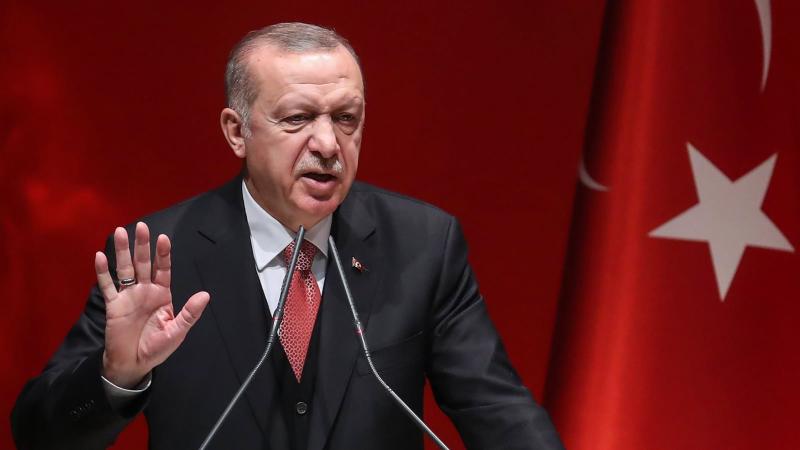  الرئيس التركي رجب طيب أردوغان