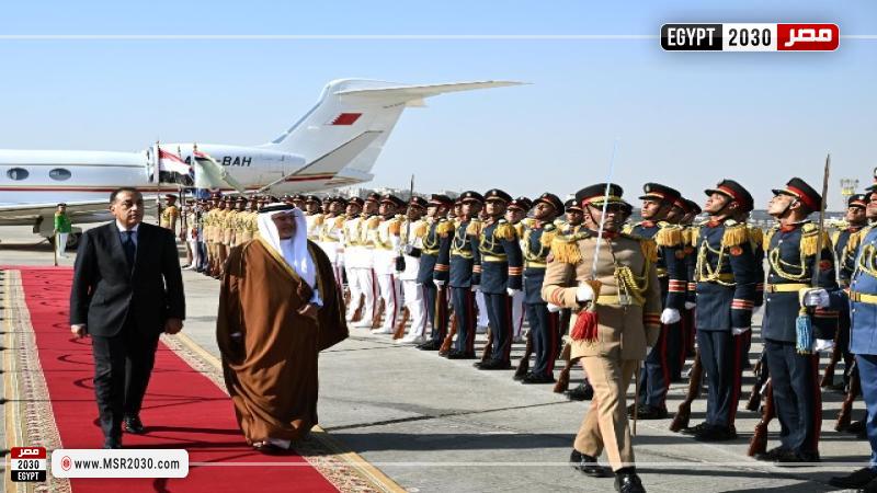 رئيس الوزراء يستقبل ولي عهد مملكة البحرين