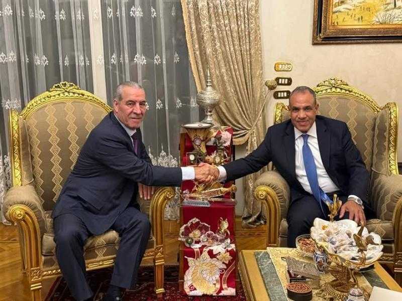 وزير‎ الخارجية يستقبل نائب رئيس دولة فلسطين ونائب رئيس اللجنة التنفيذية لمنظمة التحرير الفلسطينية