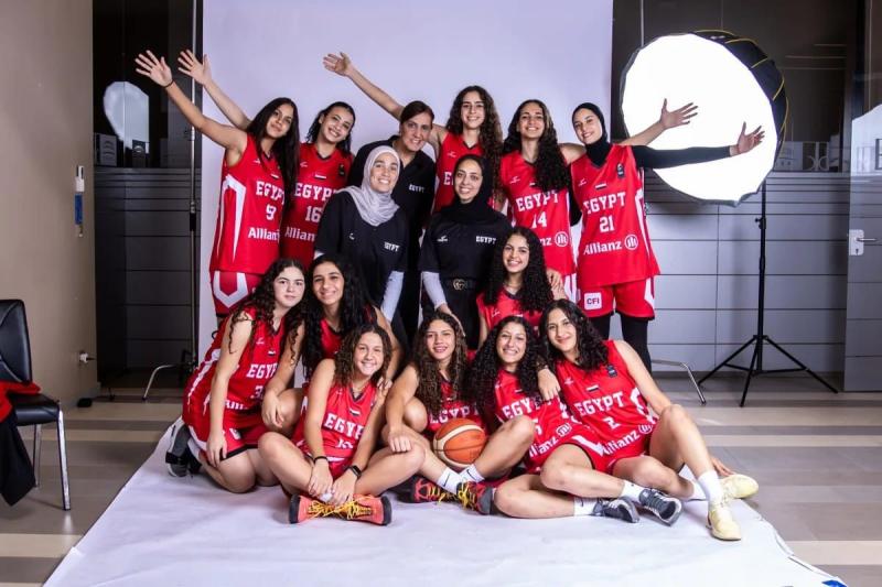 منتخب ناشئات السلة يواجه الكاميرون في مستهل مشواره ببطولة الأفروباسكت