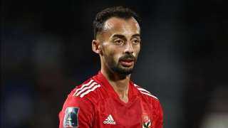 هل يشارك أحمد عبد القادر في مران الأهلي؟